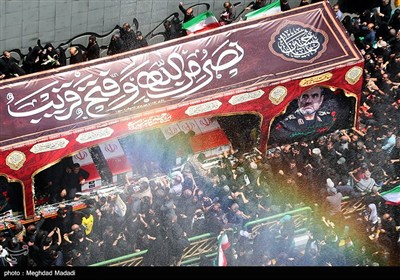 تشییع شهدای اقتدار ملی در تهران - 1