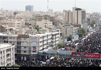 تشییع شهدای اقتدار ملی در تهران - 1