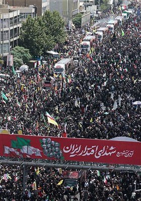 تشییع شهدای اقتدار ملی در تهران - 1