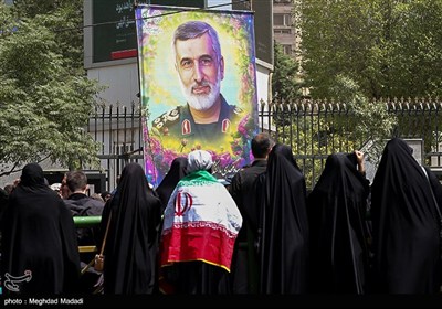 تشییع شهدای اقتدار ملی در تهران - 1
