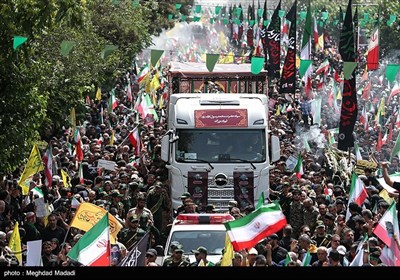 تشییع شهدای اقتدار ملی در تهران - 1