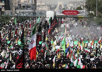 تشییع شهدای اقتدار ملی در تهران - 1
