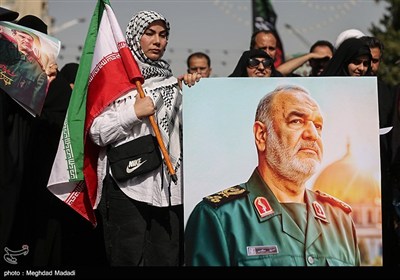 تشییع شهدای اقتدار ملی در تهران - 1
