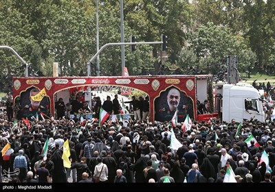 تشییع شهدای اقتدار ملی در تهران - 1