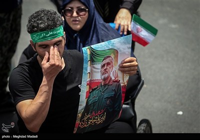 تشییع شهدای اقتدار ملی در تهران - 1