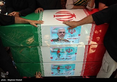 تشییع شهدای اقتدار ملی در تهران - 1