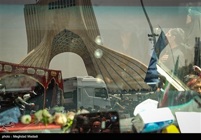 تشییع شهدای اقتدار ملی در تهران - 1