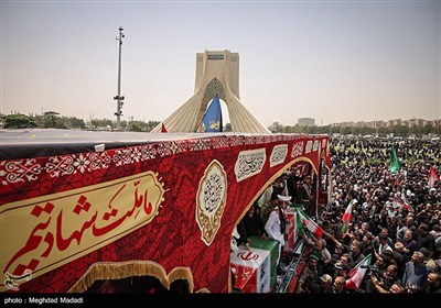 تشییع شهدای اقتدار ملی در تهران - 1