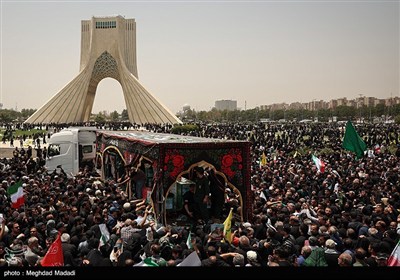 تشییع شهدای اقتدار ملی در تهران - 1