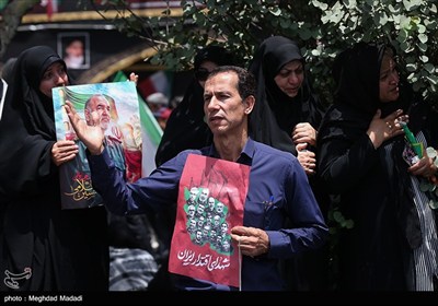 تشییع شهدای اقتدار ملی در تهران - 1