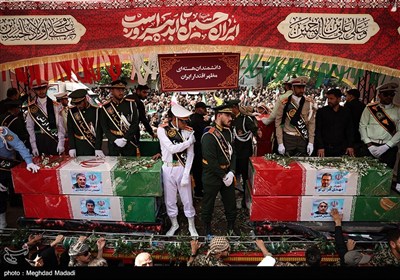 تشییع شهدای اقتدار ملی در تهران - 1