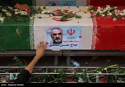 تشییع شهدای اقتدار ملی در تهران - 1