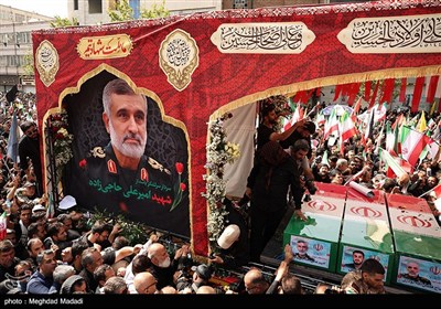 تشییع شهدای اقتدار ملی در تهران - 1