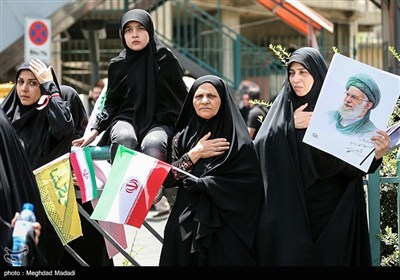 تشییع شهدای اقتدار ملی در تهران - 1