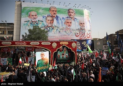 تشییع شهدای اقتدار ملی در تهران - 1