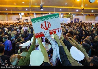 تشییع پیکر سرلشکر شهیدغلامرضا محرابی در بهشت زهرا(س)