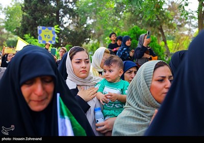 تشییع پیکر سرلشکر شهیدغلامرضا محرابی در بهشت زهرا(س)