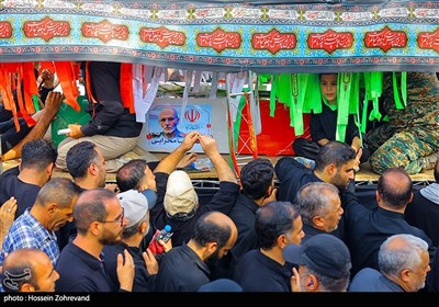 تشییع پیکر سرلشکر شهیدغلامرضا محرابی در بهشت زهرا(س)