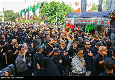 تشییع پیکر سرلشکر شهیدغلامرضا محرابی در بهشت زهرا(س)