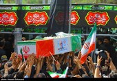 تشییع پیکر  سرلشکر شهیدغلامرضا محرابی در بهشت زهرا(س)