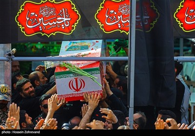تشییع پیکر سرلشکر شهیدغلامرضا محرابی در بهشت زهرا(س)