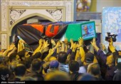 تشییع پیکر  سرلشکر شهیدغلامرضا محرابی در بهشت زهرا(س)