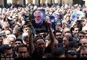 تشییع و تدفین پیکر شهید طهرانچی در حرم حضرت عبدالعظیم حسنی (ع)