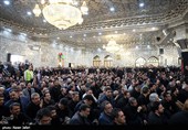 تشییع و تدفین پیکر شهید طهرانچی در حرم حضرت عبدالعظیم حسنی (ع)
