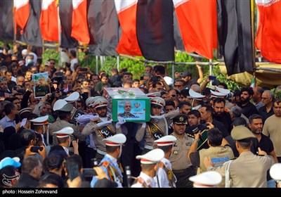 تشییع پیکر سردار شهید محمد باقری