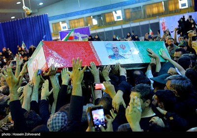 تشییع پیکر سردار شهید محمد باقری