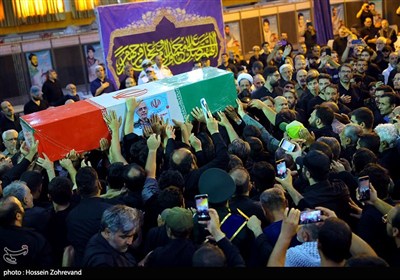 تشییع پیکر سردار شهید محمد باقری