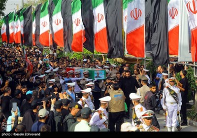 تشییع پیکر سردار شهید محمد باقری