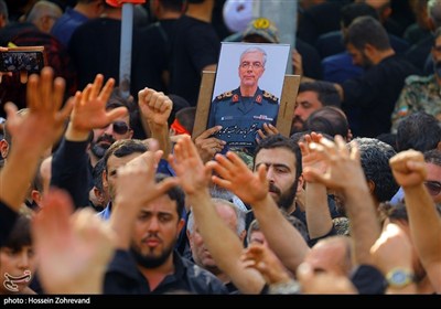تشییع پیکر سردار شهید محمد باقری