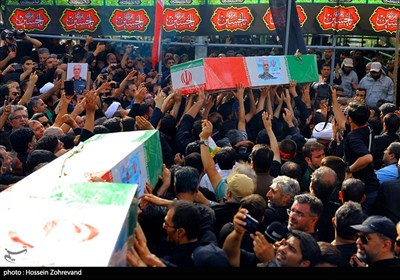 تشییع پیکر سردار شهید محمد باقری
