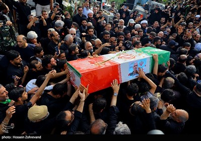 تشییع پیکر سردار شهید محمد باقری