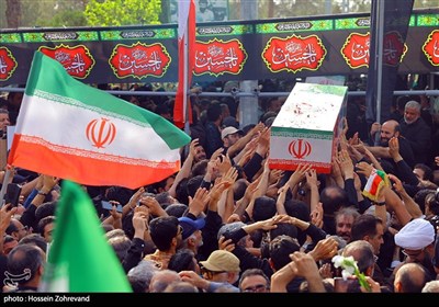 تشییع پیکر سردار شهید محمد باقری