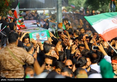 تشییع پیکر سردار شهید محمد باقری