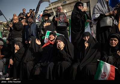 تشییع شهدای اقتدار ملی در تهران -5