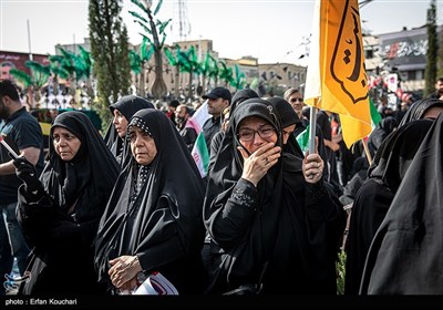 تشییع شهدای اقتدار ملی در تهران -5