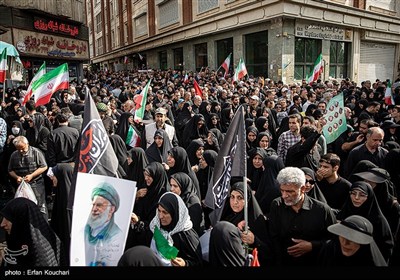 تشییع شهدای اقتدار ملی در تهران -5