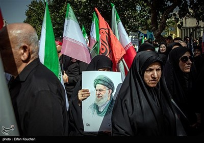 تشییع شهدای اقتدار ملی در تهران -5
