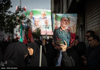 تشییع شهدای اقتدار ملی در تهران -5
