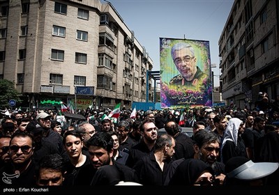 تشییع شهدای اقتدار ملی در تهران -5
