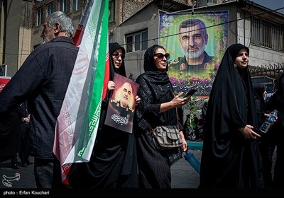 تشییع شهدای اقتدار ملی در تهران -5
