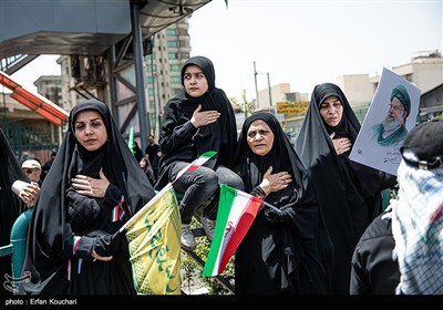 تشییع شهدای اقتدار ملی در تهران -5