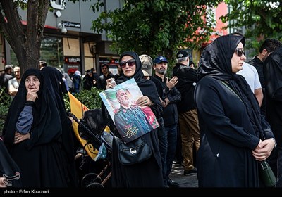 تشییع شهدای اقتدار ملی در تهران -5
