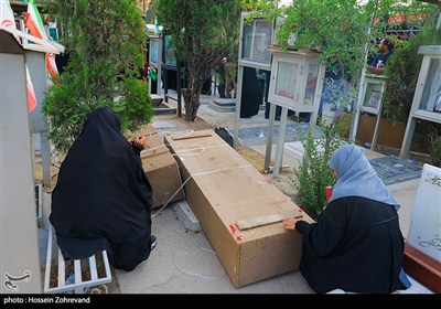 تشییع پیکر سردار شهید محمد باقری