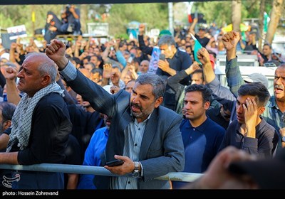 تشییع پیکر سردار شهید محمد باقری