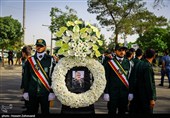 تشییع پیکر سردار شهید امیر علی حاجی زاده