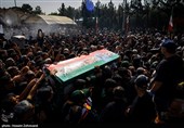 تشییع پیکر سردار شهید امیر علی حاجی زاده